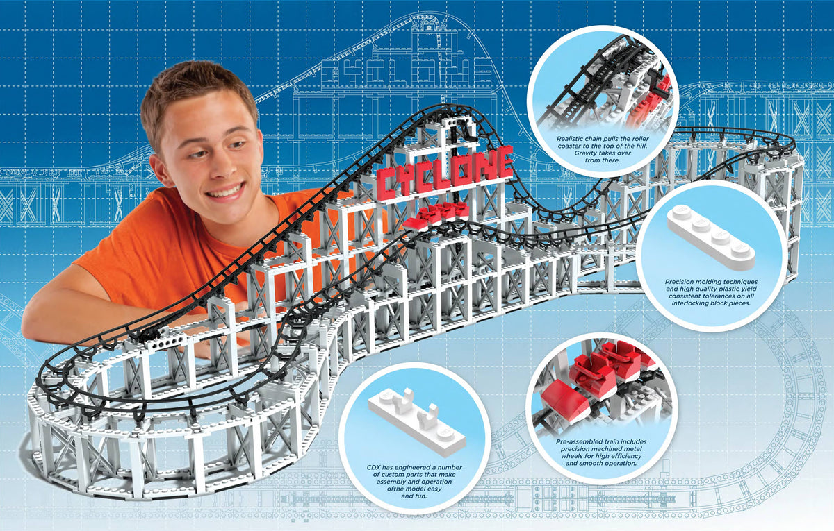 CDX Blocks Cyclone Roller Coaster